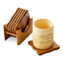 Coaster Set -Bamboo 